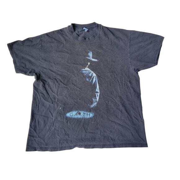 Vintage 90s Garth Brooks T-Shirt Adult XL - Picture 1 of 5